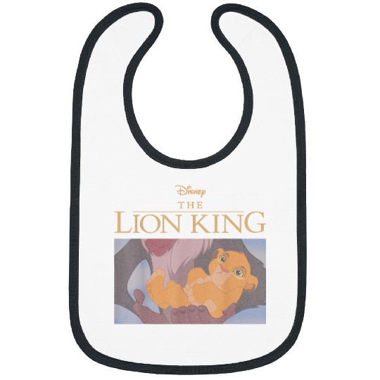 Disneyss The Lion King Baby Simba Classic Movie Poster Bibs