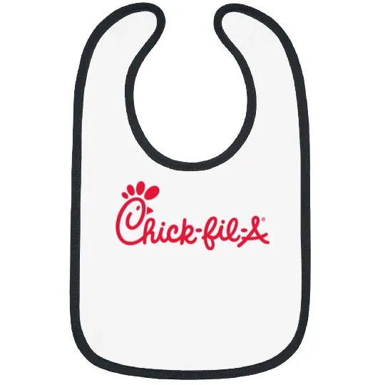Chick fil-A Logo Bibs