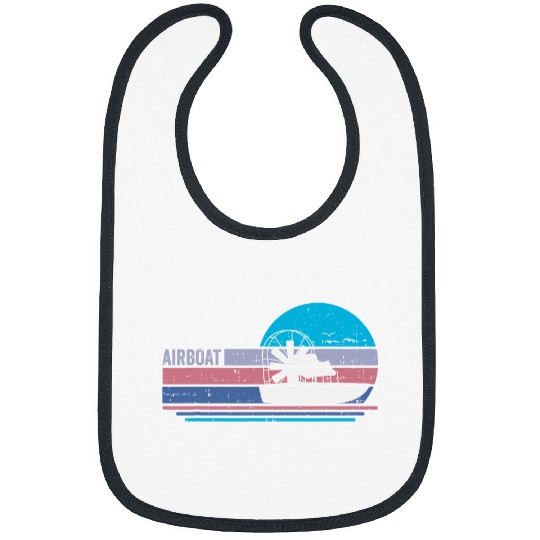 Airboat Florida Everglades vintages 1 Bibs
