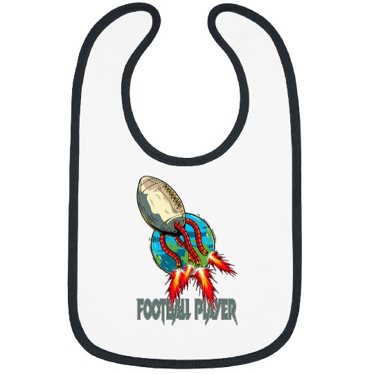 1 Football Player Football Rugby Men Women Kids Bibs