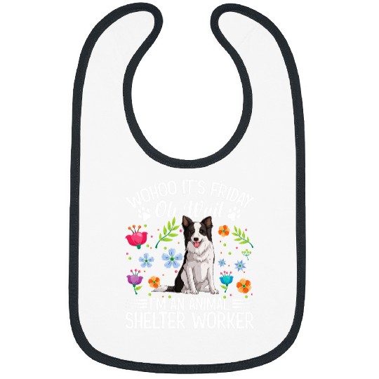 Shelter Work Cat Volunteer Pet Lover Animal Shelter Worker Bibs