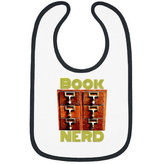 Book Nerd Reading Librarian Library Reader Bibs