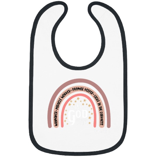 Way Maker Miracle Worker Promise Keeper Light God Bibs
