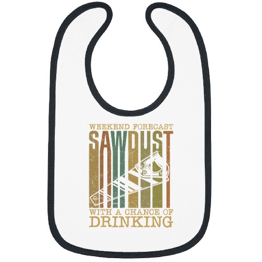 Woodworker Carpenter Tools vintages Beer Drunk Retro Weekend Bibs
