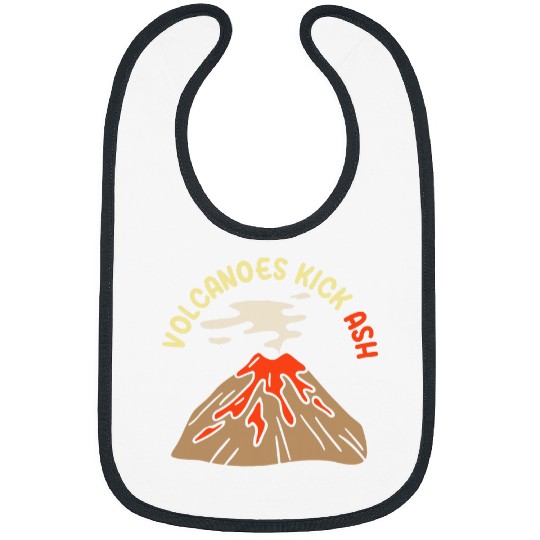 Volcanoes Kick Ash Volcanologists Volcano Geology Teacher Bibs