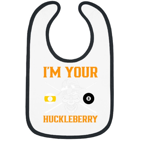 Billiard Im Your Huckleberry Bibs