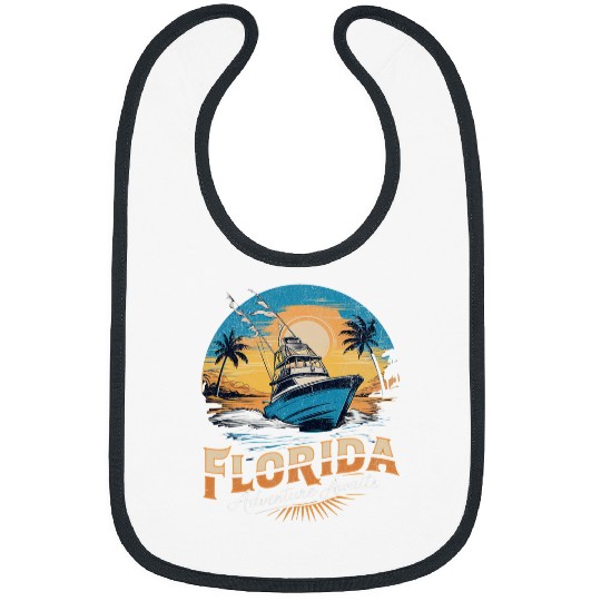 Florida Adventure Awaits Fishing Boat Fishing Charter Bibs