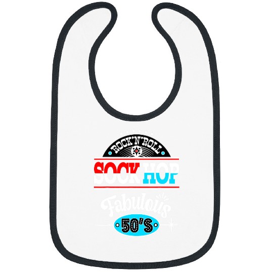 50s Sock Hop Party Rock N Roll Dance Retro Rockabilly 1950s 1 Bibs