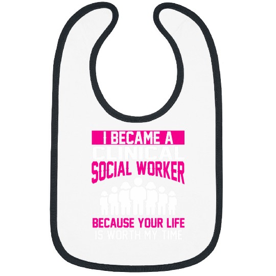 Discover Clinical Social Worker Apparel bests Amazing Workers Design Bibs