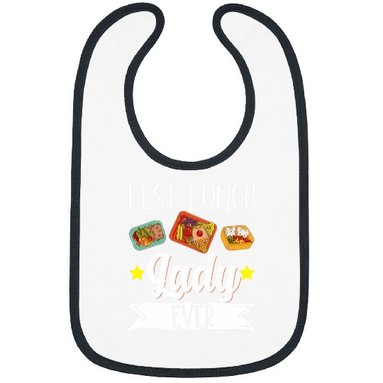 School Cafeteria Worker Lunch Lady Food Tray bests Lunch Lady Bibs