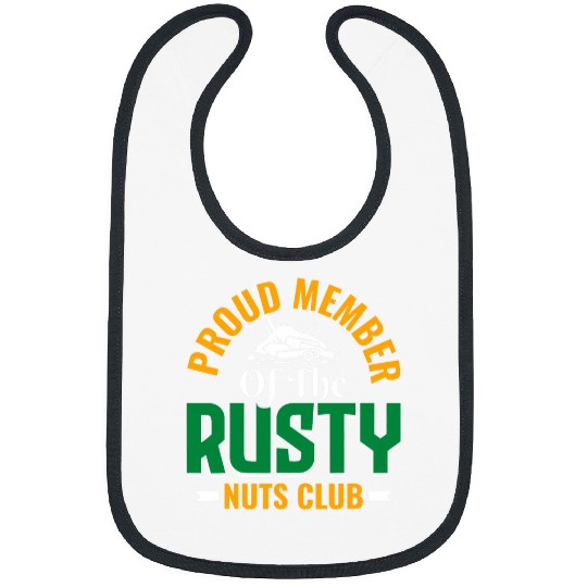 Rusty Nuts Club Scrapyard Junkyard Scrapper Bibs