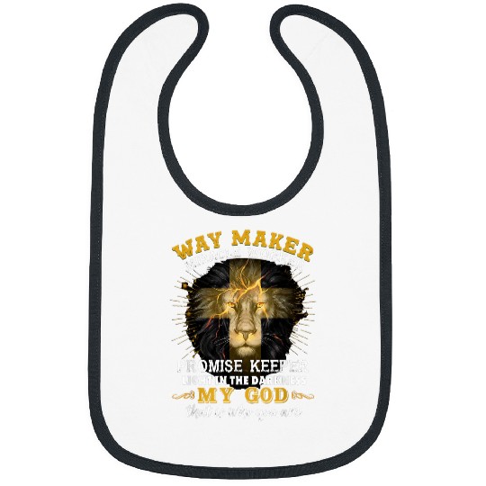 Way maker miracle worker My God Bibs