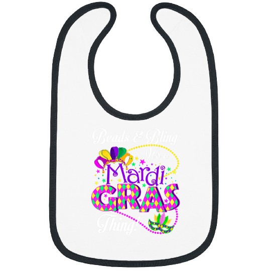 Beads And Bling Its A Mardi Gras Thing New Orleans Festival 1 Bibs