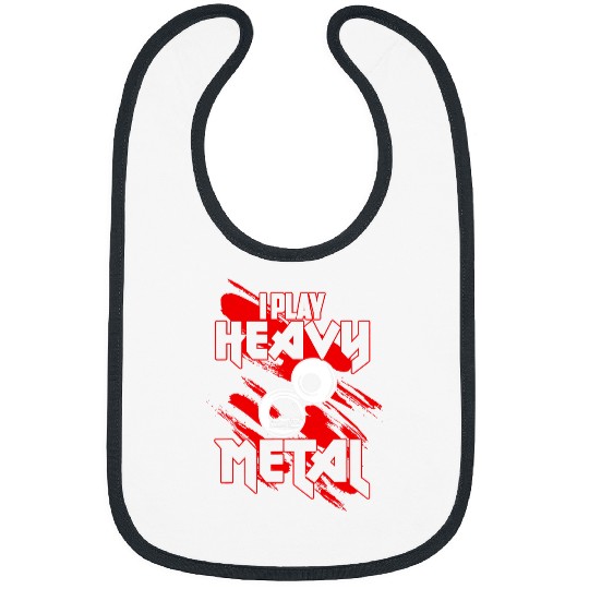 I Play Heavy Metal Funny Sousaphone Player Bibs
