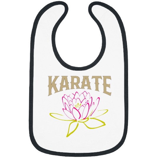 Lotus Karate Design For Instructors Practitioners 1 Bibs