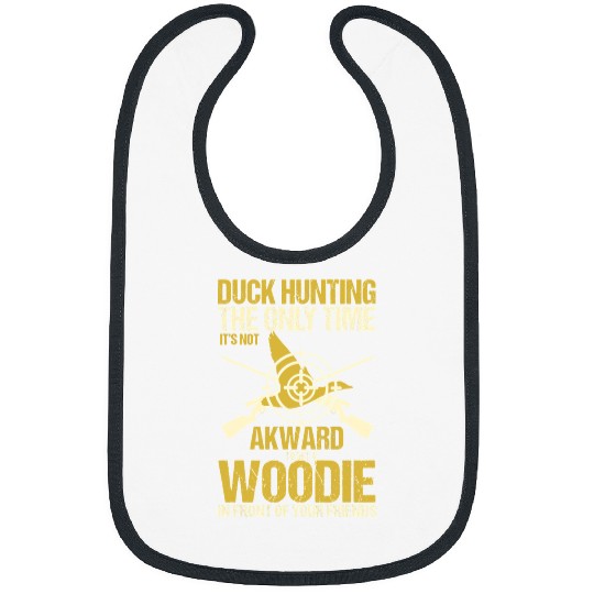 Ducks Quack Funny Duck Hunting Themed Design Hunter Humor for Men 321 Duckie Ducks Bibs