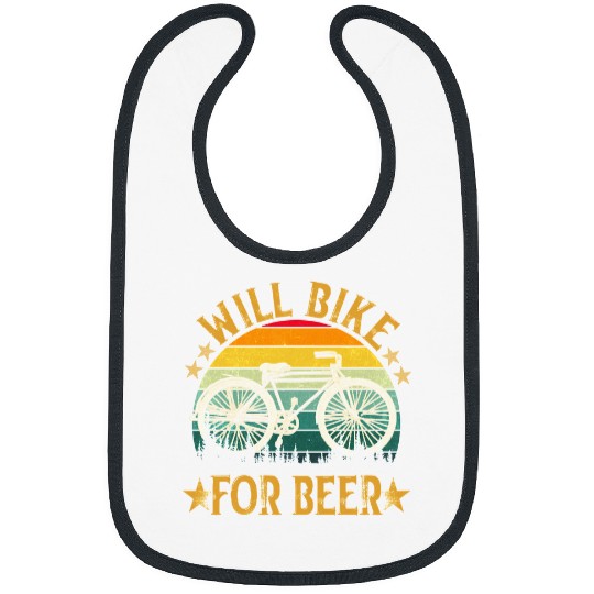 Beer Cycling Bicycle Funny Will Bike For Beer Biking Bike Lovers 136 Road Bike Bibs