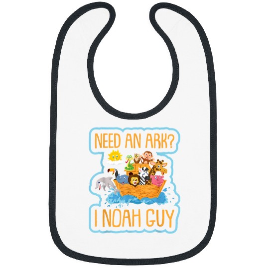 Christian Need an Ark I Noah Guy Funny Christian Bibs