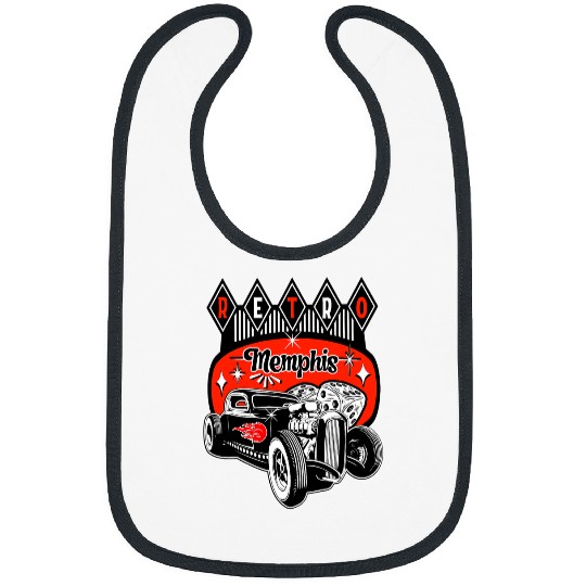 Hot Rod Rockabilly Clothing 50s Sock Hop vintages Classic Car 1 Bibs