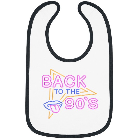 Back To 90s Party Hip Hip Rap RB Bibs