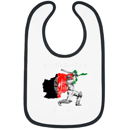 Cricket Fan Afghanistan Cricketer Men Women and Youth Afghan Cricket Bibs