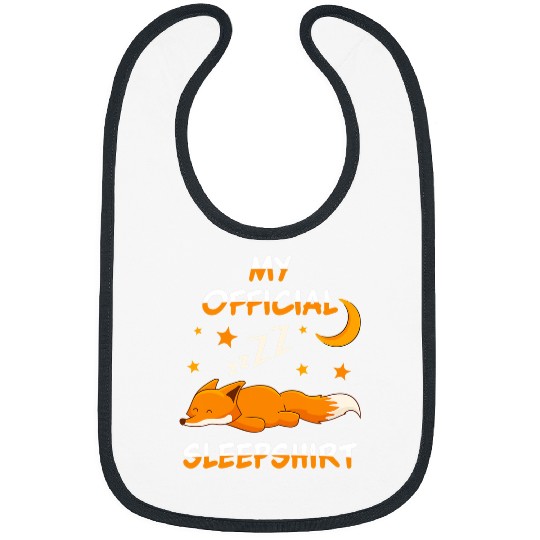 Fox Lover My Official Sleep Pyjamas Fox Nightgown Bibs