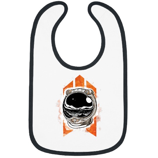 Astronauts Launch Manifest Futuristic Astronaut Helmet Bibs