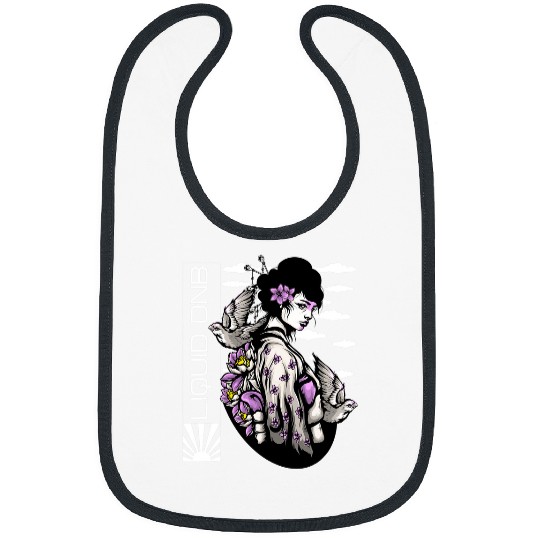 Drums Drummer Liquid DnB Music Liquid Jungle EDM Drum And Bass Drums Bibs