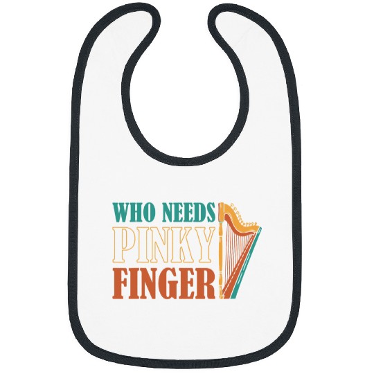 Harp Player For Harp Girl Harpist Orchestra Musician Musical 32 Bibs