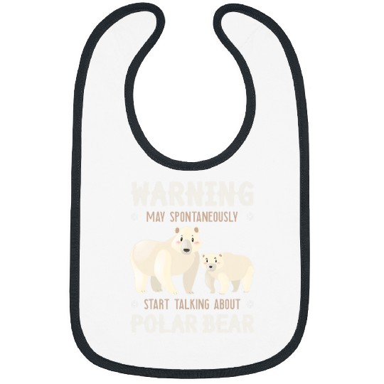Funny Bear Polar Bear Specialist Biologist Zoologist Expert Arctic 2 Cute Bears Bibs