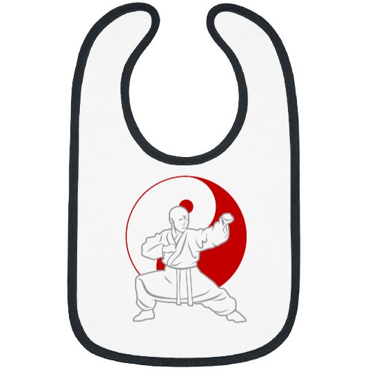 Shaolin Monk Buddhist Martial Arts Kung Fu Tai Chi Yin Yang Bibs