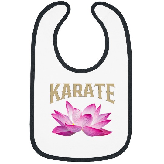Lotus Karate Design For Instructors Practitioners Bibs