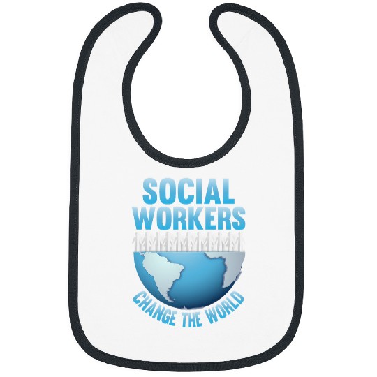 Social Workers Change World Social Worker Volunteer Bibs