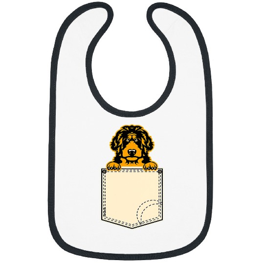 Bernedoodle Dog Bernedoodle In Pocket Bibs