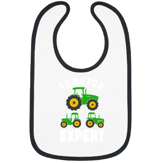 Tractor driving Farm Tractor Expert Farmer Boy Toddler Bibs
