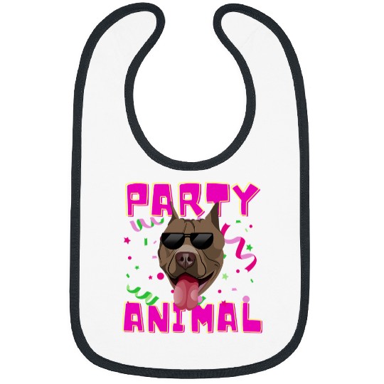 Bully Dog Party Animal Lazy Easy Pitbull Halloween Party Costume Idea 472 Pitbull Dog Bibs