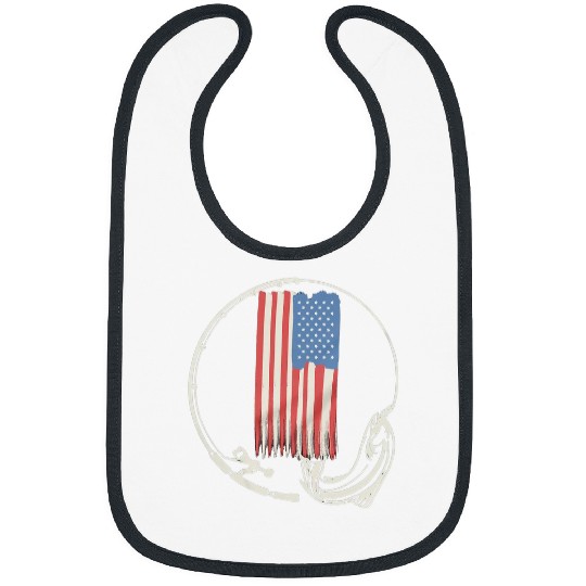 Fishing Camouflage US American Flag Bass Fish Fisherman 2 Fisher Bibs