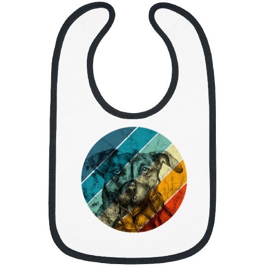 Dog Doberman Working Dogs Great Dane Boxer Dobermann Retro Vintage Bibs