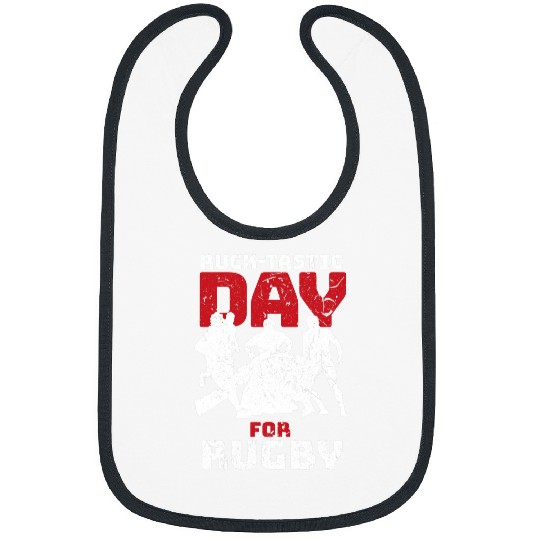 Funny Rugby Gameday Football Sports Pun Rucktastic Bibs