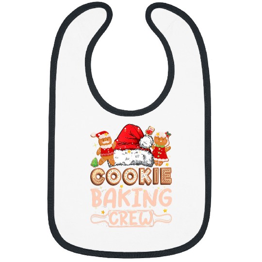 Cookie Baking Crew Christmas Cookie Baking Team Tester 33 Bibs