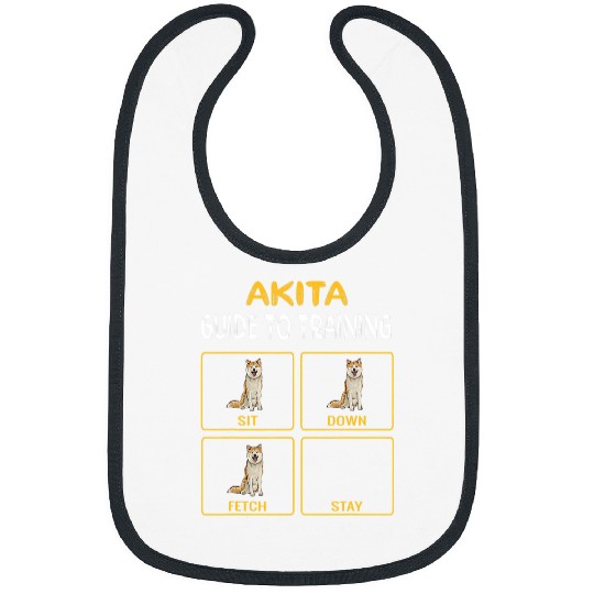 Dog Akita Inu Funny Dog Training Bibs