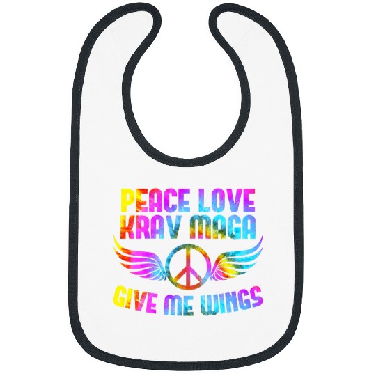 Krav Maga Peace Dove Martial Arts Peace Love Krav Maga Bibs