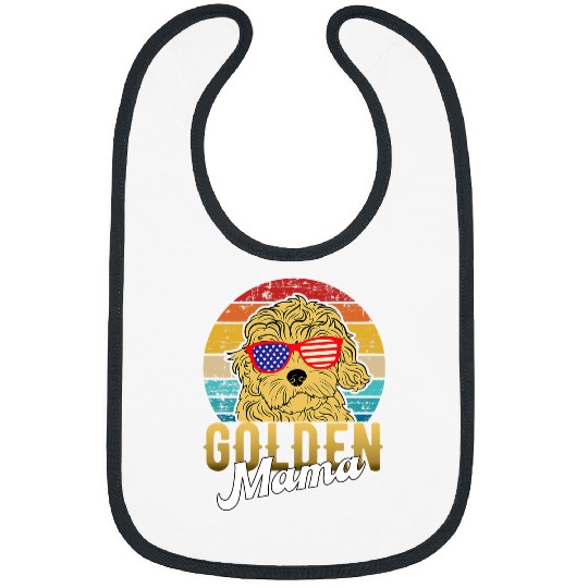 Dog Goldendoodle Puppy Labradoodle USA Womens Moms Bibs