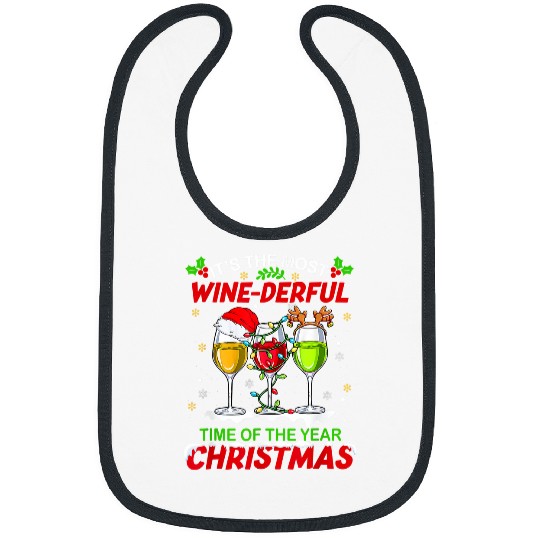 Cocktail mosts Wines Derful Time Of The Year Drinking xmass 364 Bibs