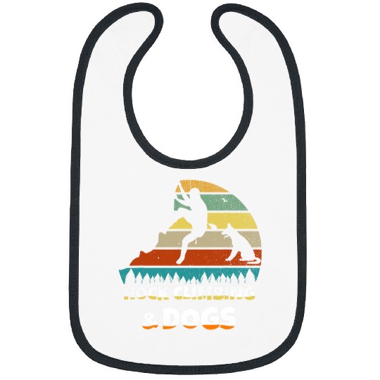 Climbing Climber I love Rock Climbing Dogs Mountain Climber Cat Lover Climb Bibs