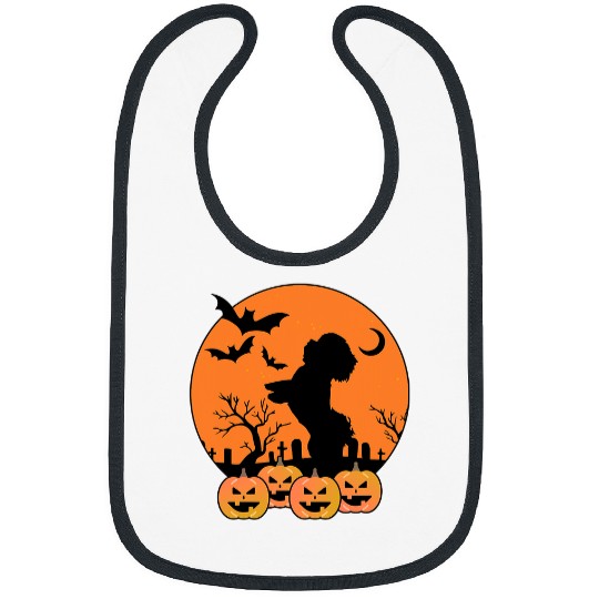 Dabbings Shih Tzu Halloween Dab Dance Dog Bibs