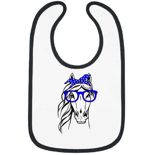 Cute Horse Lover Western Cowgirls Equestrian Horseback Riding Bibs