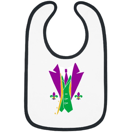 carnivals Masquerade Tuxedo NOLA Louisiana Fat Tuesday Parade Bibs