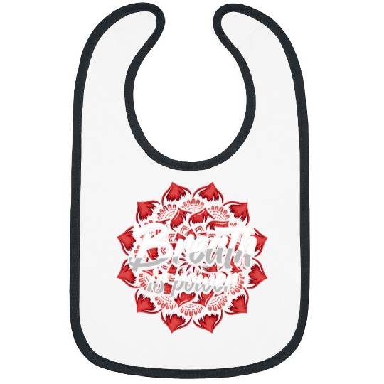Namaste Yoga Breath Is Power Mandala Meditation Spirituality Yoga Zen Meditation Bibs