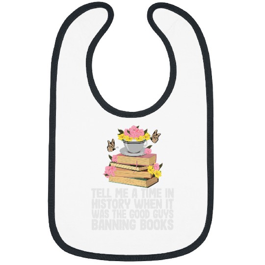 Funny Reading Quotes Bookworm Good Guys Banning Books Bibs
